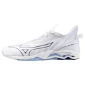 Pánska halová obuv Mizuno  Wave MIRAGE 5 White/Bellwether Blue