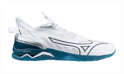 Pánska halová obuv Mizuno  WAVE MIRAGE 5 White/Sailor Blue/Silver  EUR 51