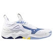 Pánska halová obuv Mizuno  Wave MOMENTUM 3 White/Bellwether Blue