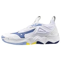 Pánska halová obuv Mizuno  Wave MOMENTUM 3 White/Bellwether Blue