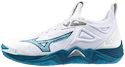 Pánska halová obuv Mizuno  WAVE MOMENTUM 3 White/Sailor Blue/Silver  EUR 46