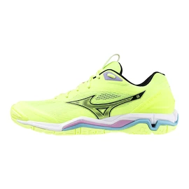 Pánska halová obuv Mizuno Wave Stealth 6 Neo Lime/Black/Splish Splash