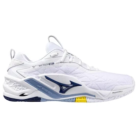 Pánska halová obuv Mizuno Wave STEALTH NEO 2 White/Bellwether Blue