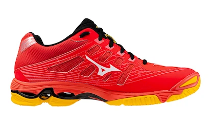 Pánska halová obuv Mizuno  WAVE VOLTAGE Radiant Red/White/Carrot Curl  EUR 51