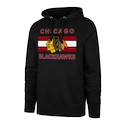 Pánska mikina 47 Brand  NHL Chicago Blackhawks BURNSIDE Pullover Hood M