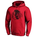 Pánska mikina adidas  Mono Core Graphic NHL Chicago Blackhawks SR