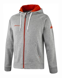 Pánska mikina Babolat  Exercise Hood Jacket Men High Rise Hthr M