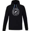 Pánska mikina Babolat  Exercise Hood Sweat Men Black