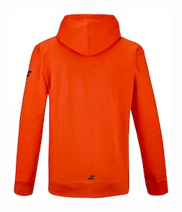 Pánska mikina Babolat  Exercise Hood Sweat Men Fiesta Red M