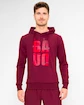 Pánska mikina BIDI BADU  Protected Leafs Chill Hoody Bordeaux XL