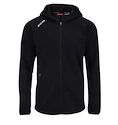 Pánska mikina CCM  LOCKER ROOM FLEECE FULL ZIP HOODIE Black L