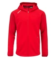 Pánska mikina CCM  LOCKER ROOM FLEECE FULL ZIP HOODIE Red