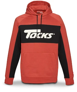 Pánska mikina CCM Tacks Logo Fleece Hood M, červená