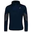 Pánska mikina Head  Club 22 Tech Hoodie Men Dark Blue L