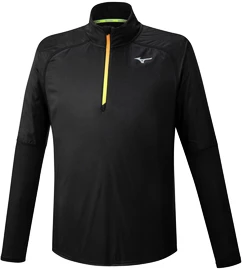 Pánska mikina Mizuno  Dryaeroflow LS HZ black