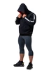 Pánska mikina Nebbia  Unlock the Champion hoodie 194 black