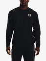 Pánska mikina Under Armour  Essential Fleece Crew-BLK