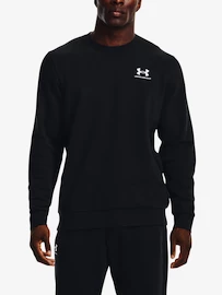 Pánska mikina Under Armour Essential Fleece Crew-BLK