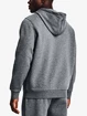 Pánska mikina Under Armour  Essential Fleece FZ Hood-GRY