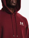 Pánska mikina Under Armour  Essential Fleece Hoodie-RED