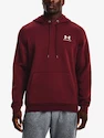 Pánska mikina Under Armour  Essential Fleece Hoodie-RED