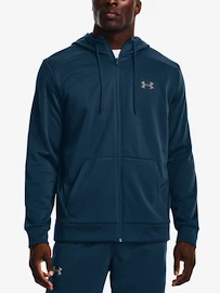 Pánska mikina Under Armour Fleece FZ Hoodie-BLU