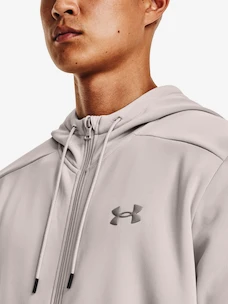 Pánska mikina Under Armour  Fleece FZ Hoodie-GRY