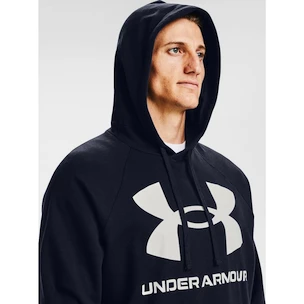 Pánska mikina Under Armour  Rival Fleece Big Logo HD dark blue SMT