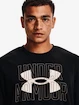 Pánska mikina Under Armour  Rival Terry Logo Crew-BLK