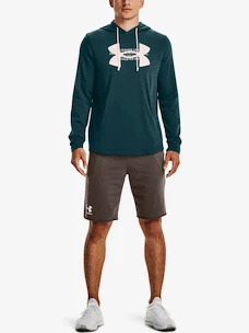 Pánska mikina Under Armour  Rival Terry Logo Hoodie-GRN M