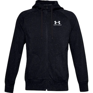 Pánska mikina Under Armour  SPECKLED FLEECE FZ HOODIE-BLK