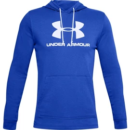 Pánska mikina Under Armour SPORTSTYLE TERRY LOGO HOODIE blue