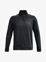 Pánska mikina Under Armour  Storm SweaterFleece QZ-BLK