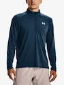 Pánska mikina Under Armour  STREAKER HALF ZIP-BLU L