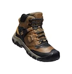 Pánska outdoorová obuv Keen Ridge Flex Mid Wp Bison/Golden Brown