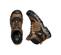 Pánska outdoorová obuv Keen Ridge Flex Mid Wp Bison/Golden Brown