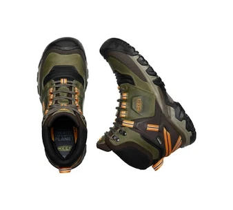 Pánska outdoorová obuv Keen Ridge Flex Mid Wp Capulet Olive/Desert Sun  US 10