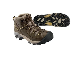 Pánska outdoorová obuv Keen Targhee II Mid Wp Black Olive/Yellow