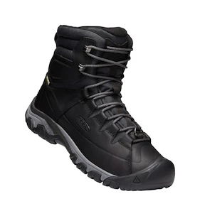 Pánska outdoorová obuv Keen Targhee Lace Boot High Polar Wp Black/Raven  US 10,5