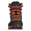 Pánska outdoorová obuv Salewa  MS MTN Trainer Mid GTX Asphalt/Fluo Orange