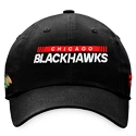 Pánska  šiltovka Fanatics Authentic Pro Game & Train Authentic Pro Game & Train Unstr Adjustable Chicago Blackhawks