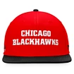 Pánska  šiltovka Fanatics Iconic Color Blocked Snapback Iconic Color Blocked Snapback Chicago Blackhawks