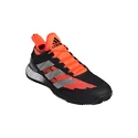 Pánska tenisová obuv adidas  Adizero Ubersonic 4 Clay Black/Silver/Red