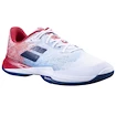 Pánska tenisová obuv Babolat Jet Mach 3 AC Men Wide White/Estate Blue