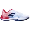 Pánska tenisová obuv Babolat Jet Mach 3 AC Men Wide White/Estate Blue  EUR 42,5