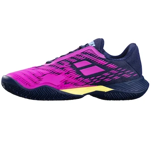 Pánska tenisová obuv Babolat Propulse Fury 3 Clay Men Dark Blue/Pink Aero