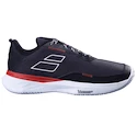 Pánska tenisová obuv Babolat SFX Evo All Court Men Black/Fiesta Red  EUR 41