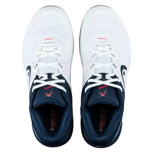 Pánska tenisová obuv Head Revolt Evo 2.0 AC White/Dark Blue  EUR 45