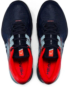 Pánska tenisová obuv Head Sprint Pro 3.0 Clay Dark Blue/Red