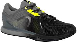 Pánska tenisová obuv Head Sprint Sprint Pro 3.0 SF Clay Black/Yellow, EUR 45.0 = 29.5 cm